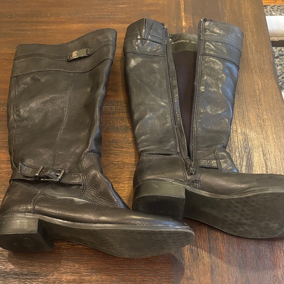 ANTONIO MELANI Shoes - ANTONIO MELANI Black Heeled Boots